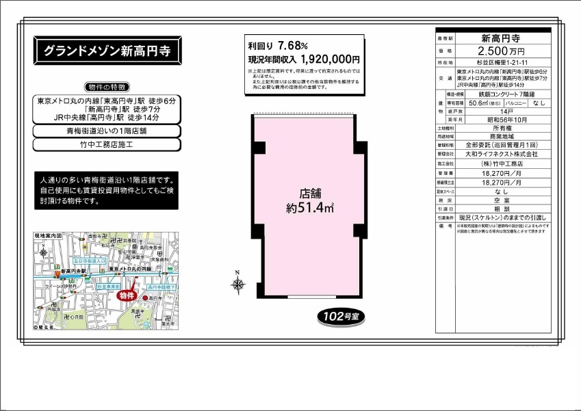 収益物件情報