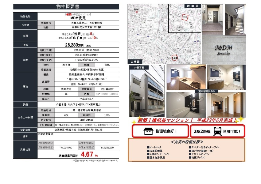 収益物件情報